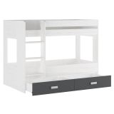 Litera con Cajonera en Andersen Grafito | Alta Calidad y Resistencia